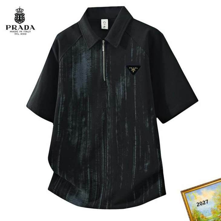 Picture of Prada Polo Shirts Short _SKUPradaM-4XL25tr36425611